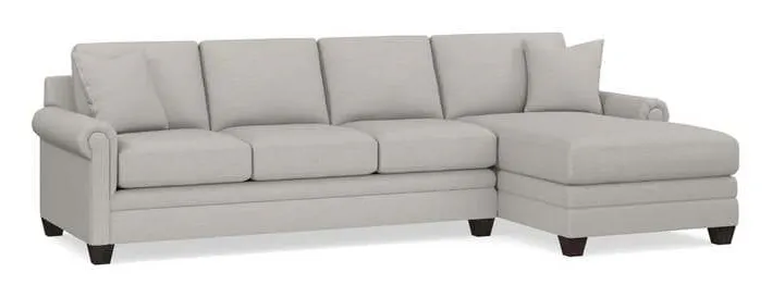 Bassett 3887-RCSECTL Carolina Panel Arm Right Chaise Sectional Bassett 3887-RCSECTL Carolina Panel Arm Right Chaise Sectional