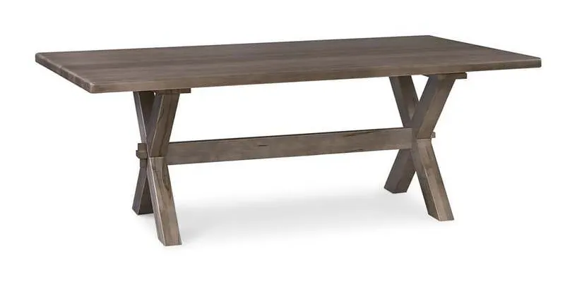 Bassett 4021-9042X Crossbuck Maple Dining Table Bassett 4021-9042X Crossbuck Maple Dining Table