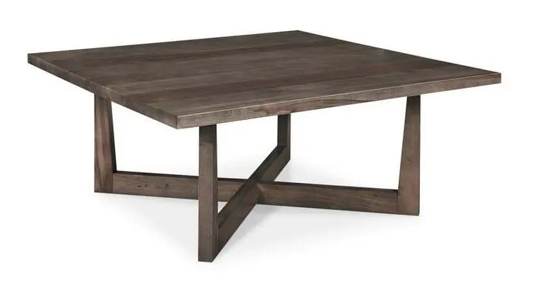 Bassett 6021-0615 Benchmade Maple Square Cocktail Table