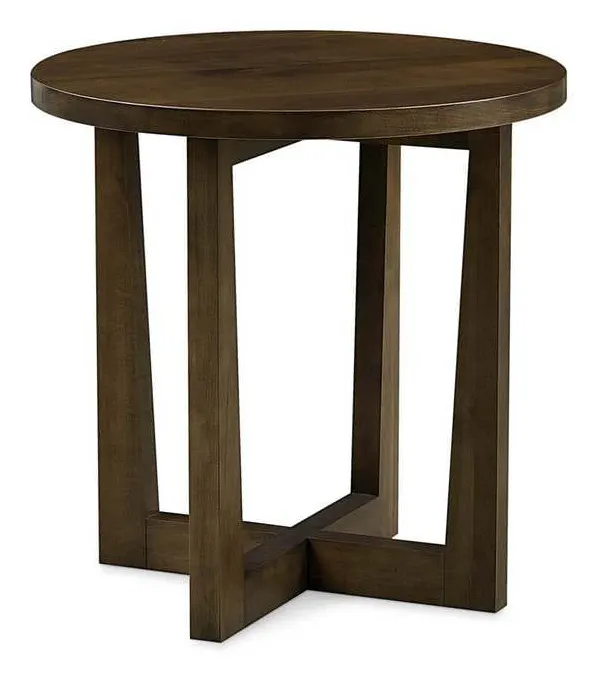 Bassett 6021-0641 Benchmade Maple Round End Table Bassett 6021-0641 Benchmade Maple Round End Table