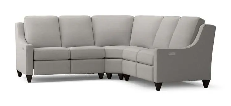 Bassett M000-LSECT3 Magnificent Motion Reclining Fabric L Sectional Bassett M000-LSECT3 Magnificent Motion Reclining Fabric L Sectional