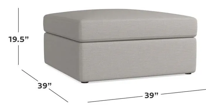 Bassett 2676-00 Beckham Ottoman Bassett 2676-00 Beckham Ottoman