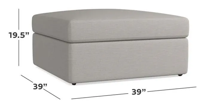 Bassett 2676-S2 Beckham Storage Ottoman Bassett 2676-S2 Beckham Storage Ottoman