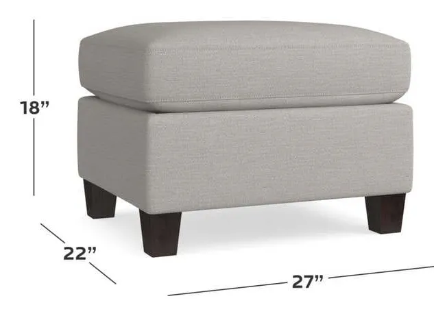 Bassett 2714-01 Spencer Ottoman Bassett 2714-01 Spencer Ottoman