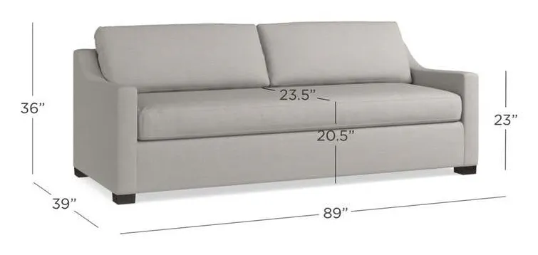 Bassett 2787-62 Oliver Sofa Bassett 2787-62 Oliver Sofa