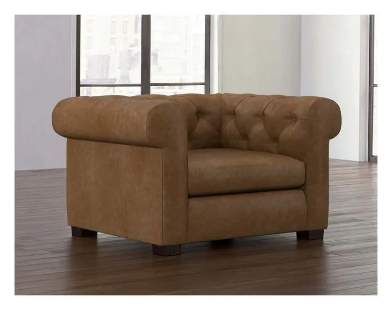 Bassett 3133-12L Jamestown Leather Chair Bassett 3133-12L Jamestown Leather Chair