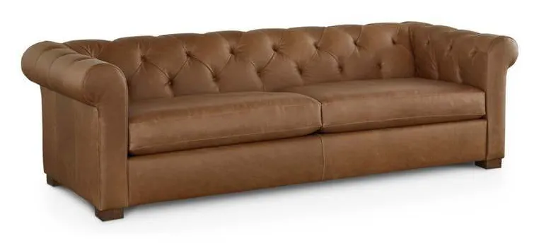 Bassett 3133-62L BJamestown Leather Sofa Bassett 3133-62L BJamestown Leather Sofa