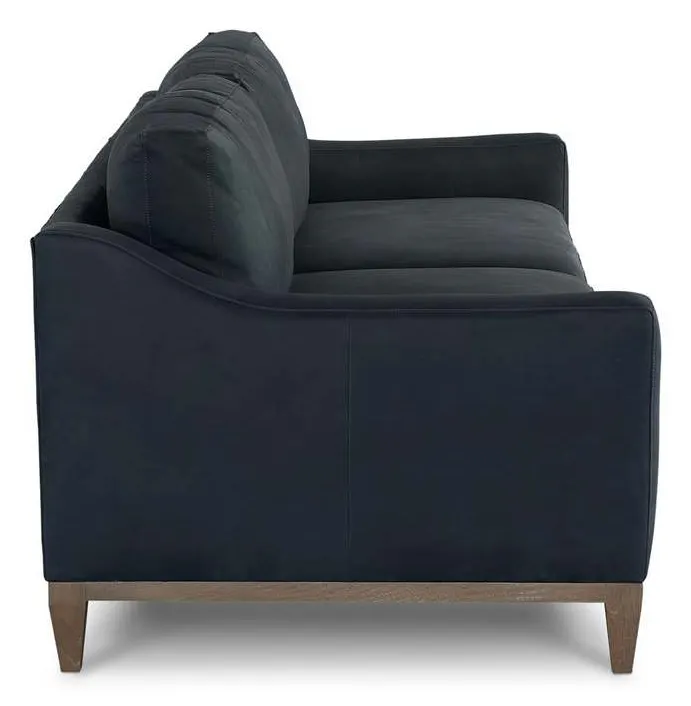 Bassett 3135-62L Sanford Leather Sofa Bassett 3135-62L Sanford Leather Sofa