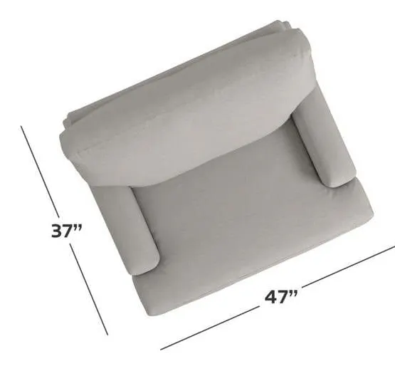 Bassett 3849-18 Carolina Track Arm Chair and a Half Bassett 3849-18 Carolina Track Arm Chair and a Half