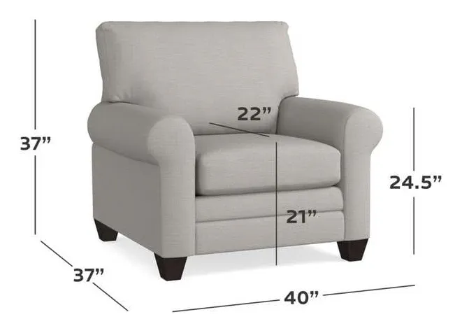 Bassett 3851-12 Carolina Sock Arm Chair Bassett 3851-12 Carolina Sock Arm Chair