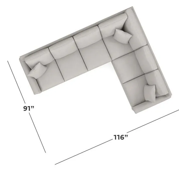 Bassett 3887-LLSECTR Carolina Panel Arm L Shaped Sectional Bassett 3887-LLSECTR Carolina Panel Arm L Shaped Sectional