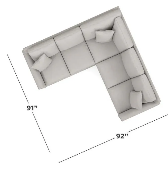 Bassett 3887-LSECT Carolina Panel Arm L Shaped Sectional Bassett 3887-LSECT Carolina Panel Arm L Shaped Sectional