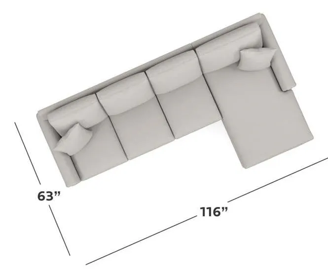 Bassett 3887-RCSECTL Carolina Panel Arm Right Chaise Sectional Bassett 3887-RCSECTL Carolina Panel Arm Right Chaise Sectional