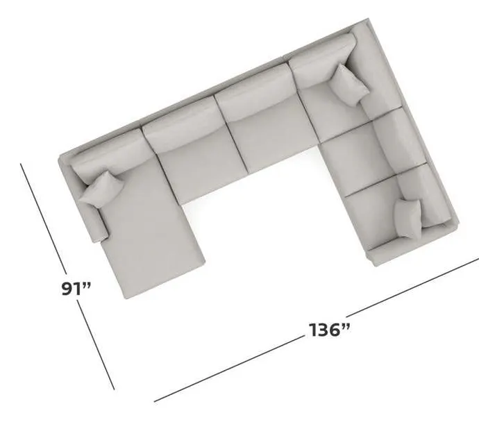 Bassett 3887-USECTR Carolina Panel Arm U Shaped Sectional Bassett 3887-USECTR Carolina Panel Arm U Shaped Sectional