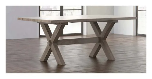 Bassett 4021-9042X Crossbuck Maple Dining Table Bassett 4021-9042X Crossbuck Maple Dining Table