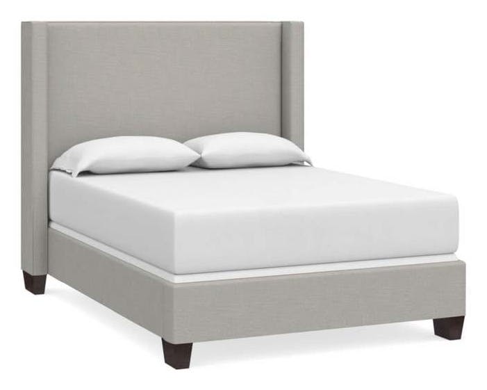 Bassett 2602-K59F Dublin Queen Straight Wing Bed Bassett 2602-K59F Dublin Queen Straight Wing Bed