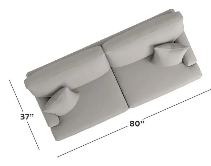 Bassett 3849-62 Carolina Track Arm Sofa Bassett 3849-62 Carolina Track Arm Sofa