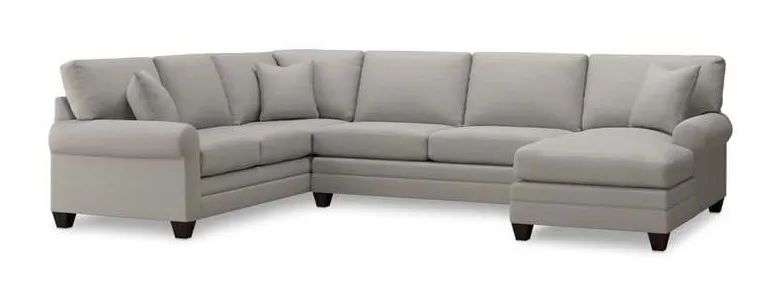 Bassett 3851-USECT Carolina Sock Arm U Shaped Sectional Bassett 3851-USECT Carolina Sock Arm U Shaped Sectional