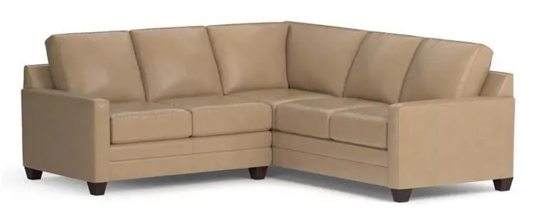 Bassett 3885-LSECTL Carolina Leather Thin Track Arm L Sectional Bassett 3885-LSECTL Carolina Leather Thin Track Arm L Sectional