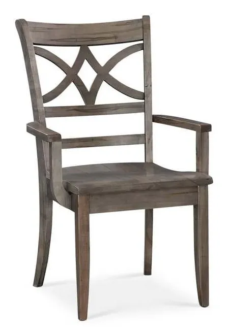 Bassett 4021-1000DB Merrill Maple Arm Chair Bassett 4021-1000DB Merrill Maple Arm Chair