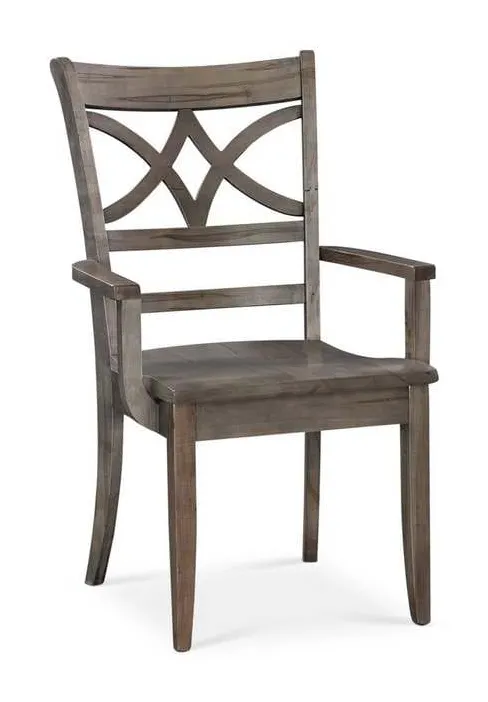 Bassett 4021-1000DB Merrill Maple Arm Chair Bassett 4021-1000DB Merrill Maple Arm Chair