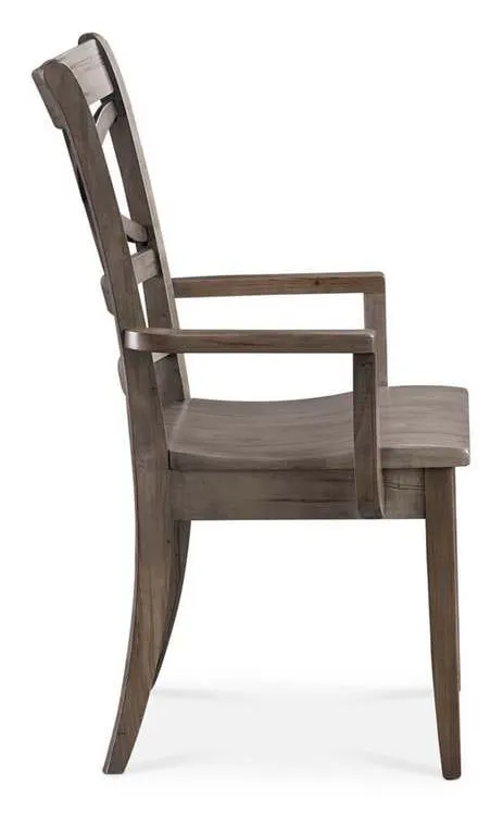 Bassett 4021-1000DB Merrill Maple Arm Chair Bassett 4021-1000DB Merrill Maple Arm Chair