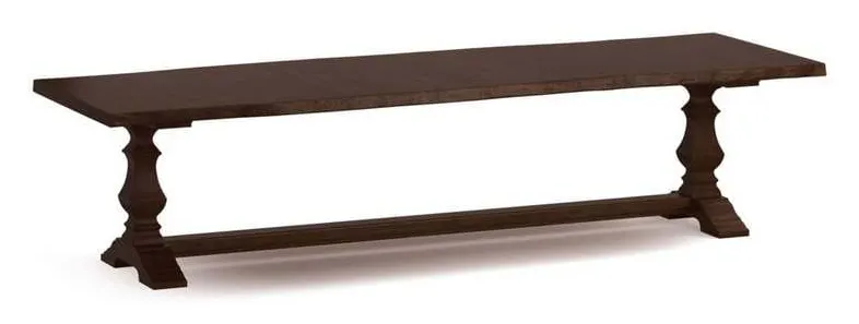 Bassett 4021-2642HLE Harvest Maple Live Edge Dining Table Bassett 4021-2642HLE Harvest Maple Live Edge Dining Table