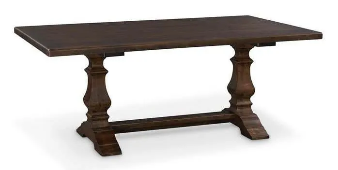 Bassett 4021-7242H Benchmade Benchmade Harvest Maple Dining Table