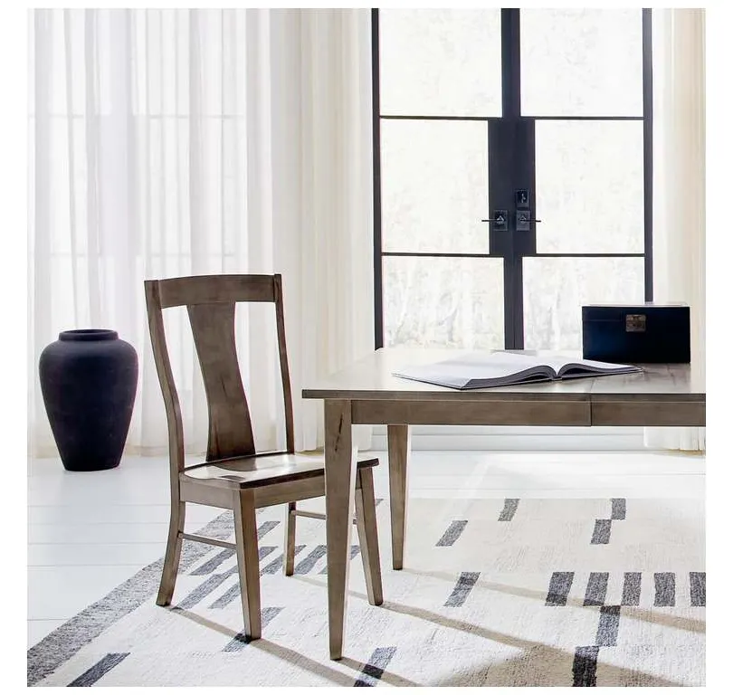 Bassett 4021-2000BN Barnes Maple Side Chair Bassett 4021-2000BN Barnes Maple Side Chair