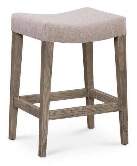 Bassett 4121-0188F Vail Oak Fabric Saddle Stool Bassett 4121-0188F Vail Oak Fabric Saddle Stool