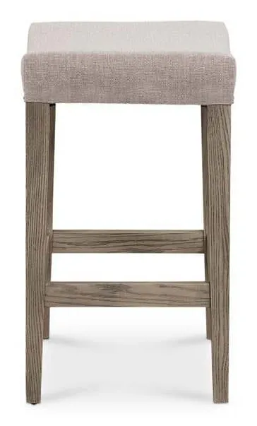 Bassett 4121-0188F Vail Oak Fabric Saddle Stool Bassett 4121-0188F Vail Oak Fabric Saddle Stool