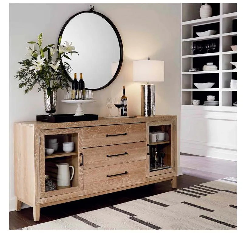 Bassett 4121-0352 Fairfax Oak Sideboard Bassett 4121-0352 Fairfax Oak Sideboard