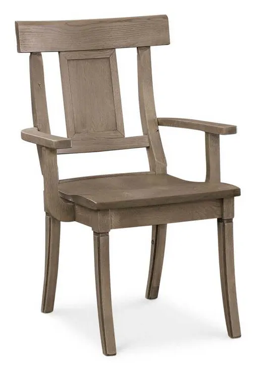 Bassett 4121-1000BX Baxter Oak Arm Chair Bassett 4121-1000BX Baxter Oak Arm Chair