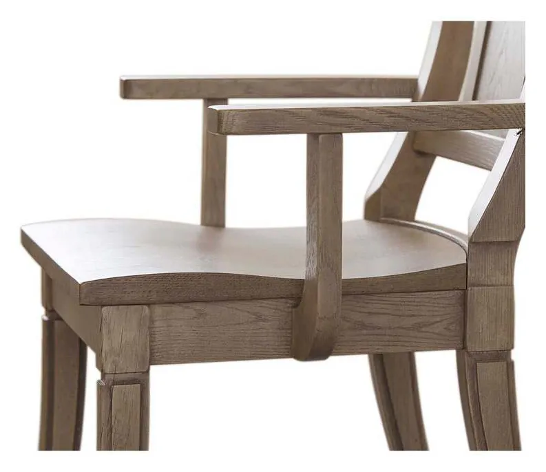 Bassett 4121-1000BX Baxter Oak Arm Chair Bassett 4121-1000BX Baxter Oak Arm Chair