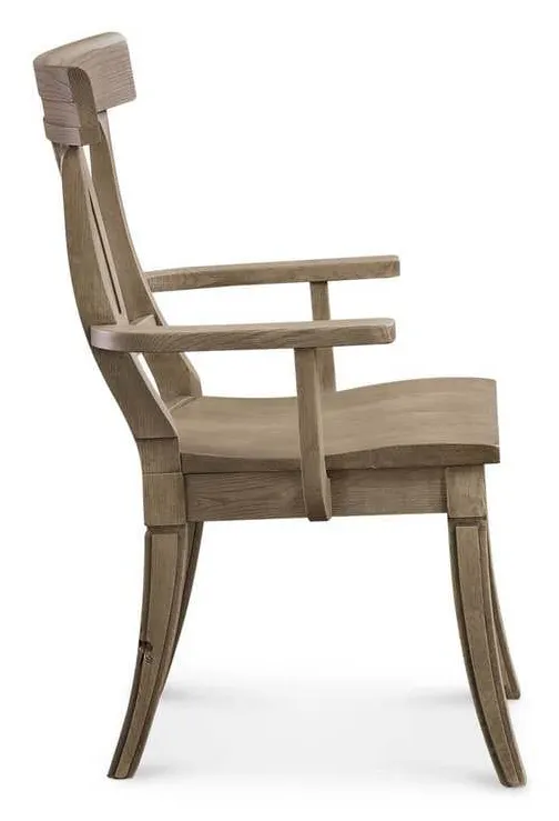 Bassett 4121-1000BX Baxter Oak Arm Chair Bassett 4121-1000BX Baxter Oak Arm Chair