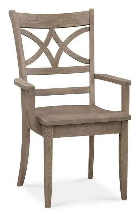 Bassett 4121-1000DB Merrill Oak Arm Chair Bassett 4121-1000DB Merrill Oak Arm Chair
