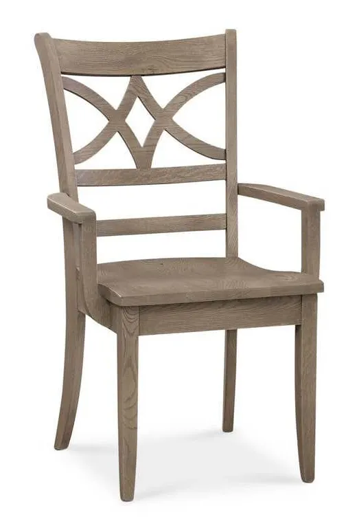 Bassett 4121-1000DB Merrill Oak Arm Chair Bassett 4121-1000DB Merrill Oak Arm Chair