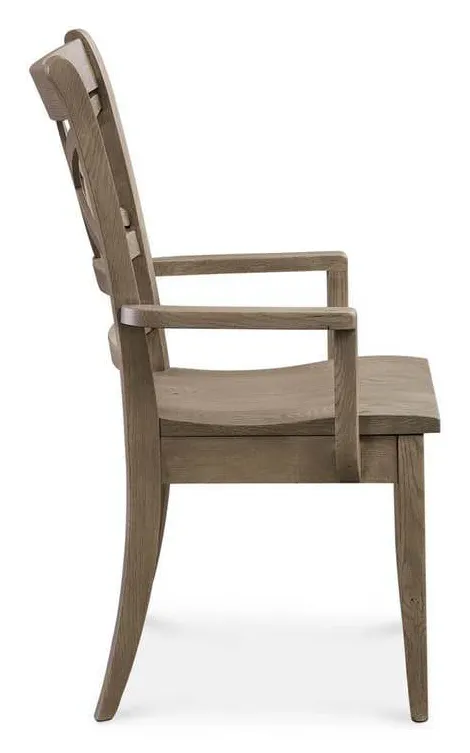 Bassett 4121-1000DB Merrill Oak Arm Chair Bassett 4121-1000DB Merrill Oak Arm Chair