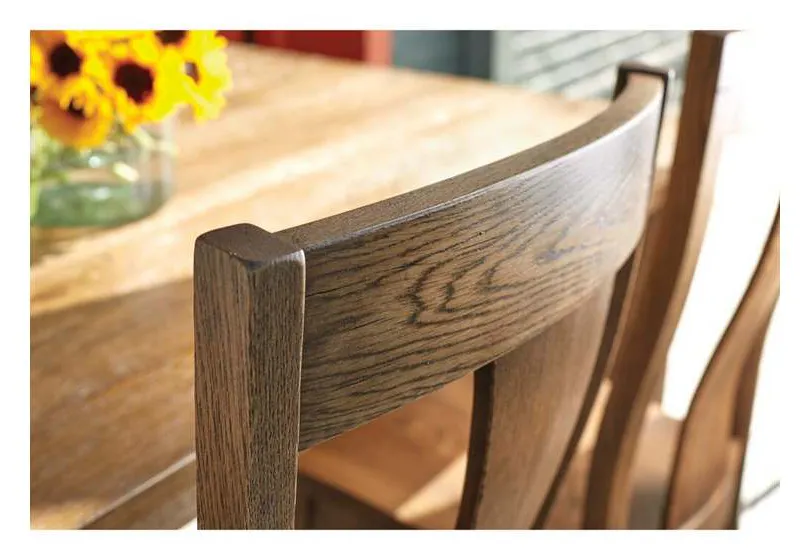 Bassett 4121-2000BN Barnes Oak Side Chair Bassett 4121-2000BN Barnes Oak Side Chair