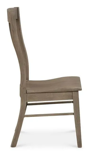 Bassett 4121-2000BN Barnes Oak Side Chair Bassett 4121-2000BN Barnes Oak Side Chair