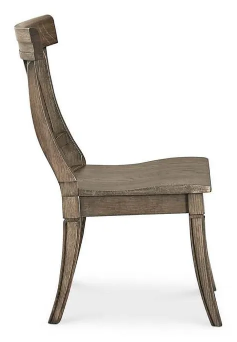 Bassett 4121-2000BX Baxter Oak Side Chair Bassett 4121-2000BX Baxter Oak Side Chair