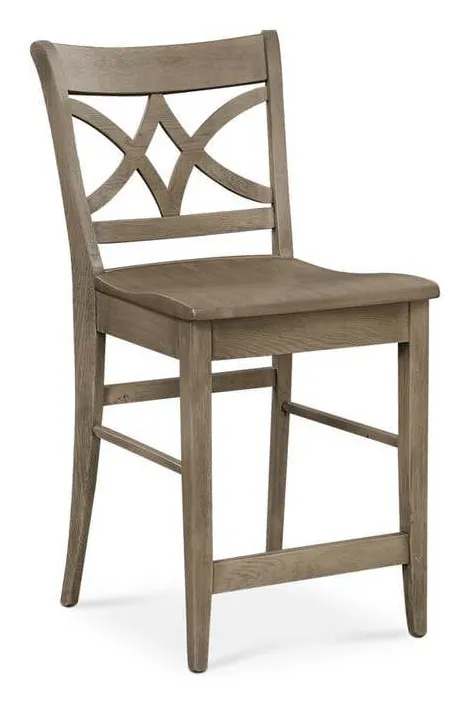 Bassett 4121-3000DB Merrill Oak Counter Stool Bassett 4121-3000DB Merrill Oak Counter Stool