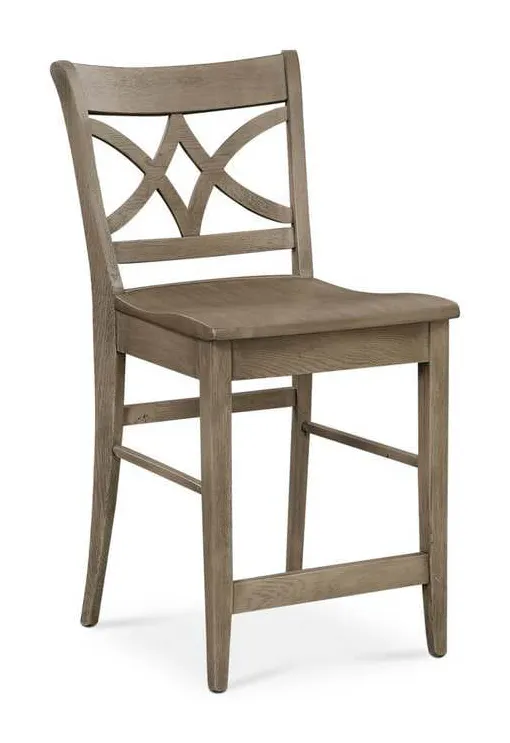 Bassett 4121-3000DB Merrill Oak Counter Stool Bassett 4121-3000DB Merrill Oak Counter Stool
