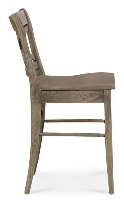 Bassett 4121-3000DB Merrill Oak Counter Stool Bassett 4121-3000DB Merrill Oak Counter Stool