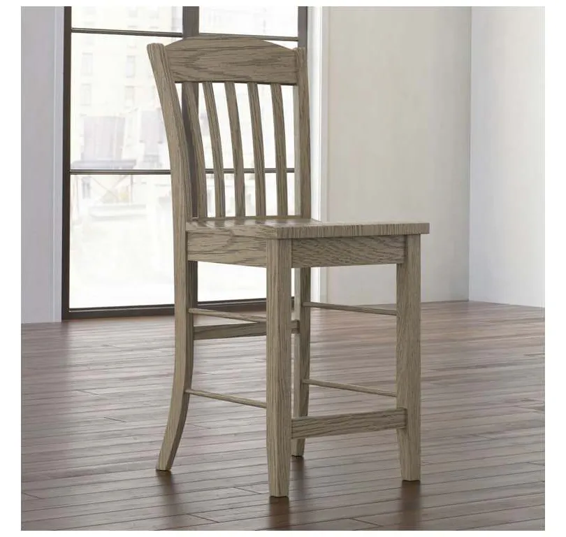 Bassett 4121-3000HN Holden Oak Counter Stool Bassett 4121-3000HN Holden Oak Counter Stool