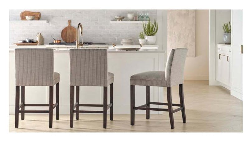 Bassett 4121-3685P Marge Oak Parsons Counter Stool Bassett 4121-3685P Marge Oak Parsons Counter Stool