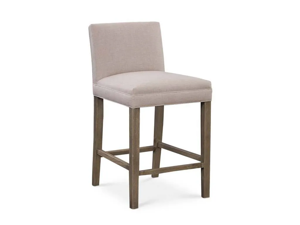 Bassett 4121-3685P Marge Oak Parsons Counter Stool