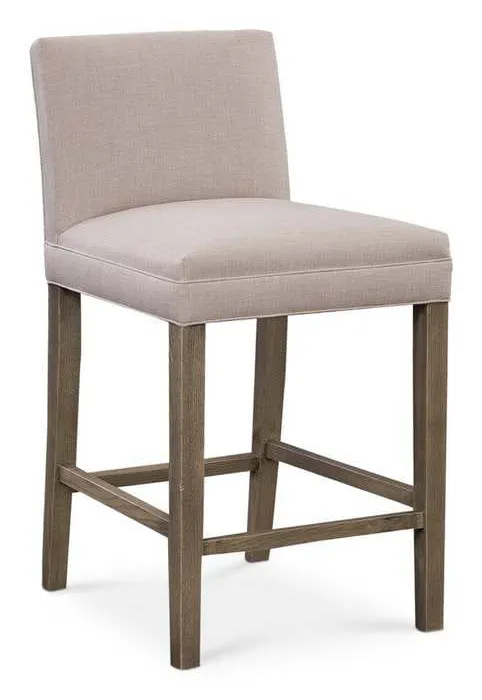 Bassett 4121-3685P Marge Oak Parsons Counter Stool Bassett 4121-3685P Marge Oak Parsons Counter Stool