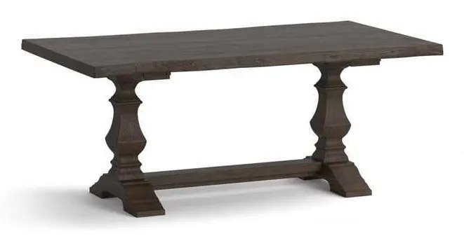 Bassett 4121-7242HLE Harvest Oak Live Edge Dining Table Bassett 4121-7242HLE Harvest Oak Live Edge Dining Table