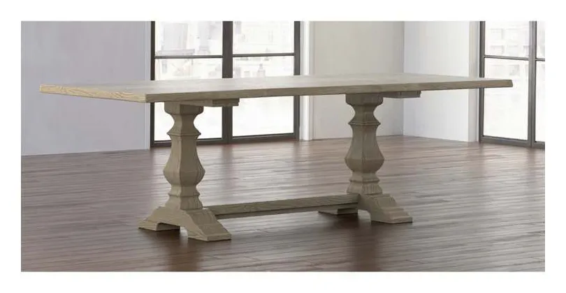 Bassett 4121-9042HLE Harvest Oak Live Edge Dining Table Bassett 4121-9042HLE Harvest Oak Live Edge Dining Table